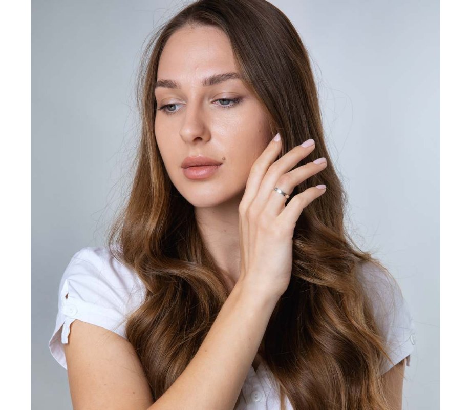 Sterling Silver Ring Engraved with Hebrew This Too Shall Pass  English Inside