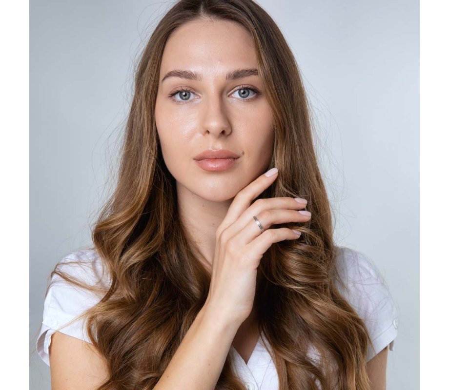 Sterling Silver Ring with Engraved Kohanic Aaronic Priestly Blessing - English