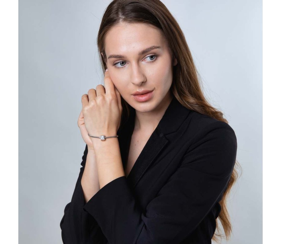 Sterling Silver Square Lion of Judah Charm