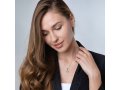 Sterling Silver and 15K Gold Star of David Pendant Necklace with Tiny Decorative Balls