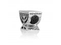 Sterling Temple Menorah Charm