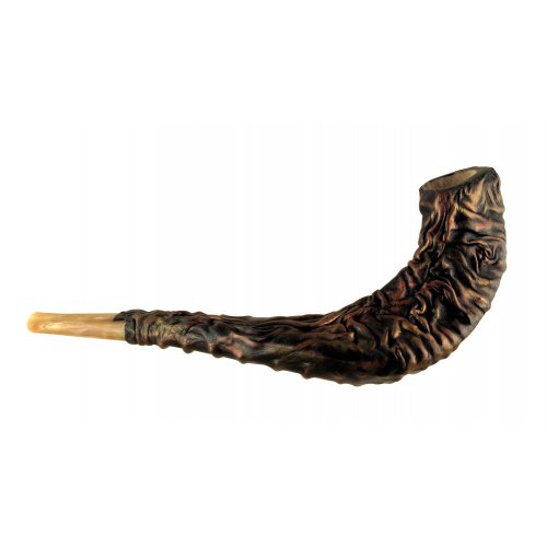 Stunning Leather-bound Ram's Horn Shofar