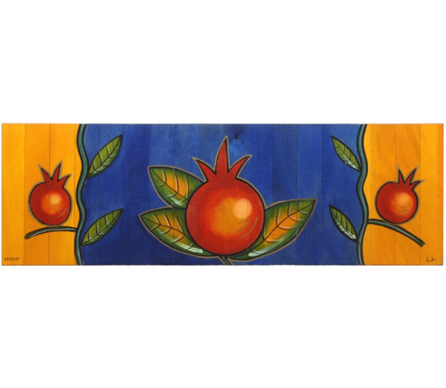 Table Runner Mondo Pomegranate by Kakadu Art