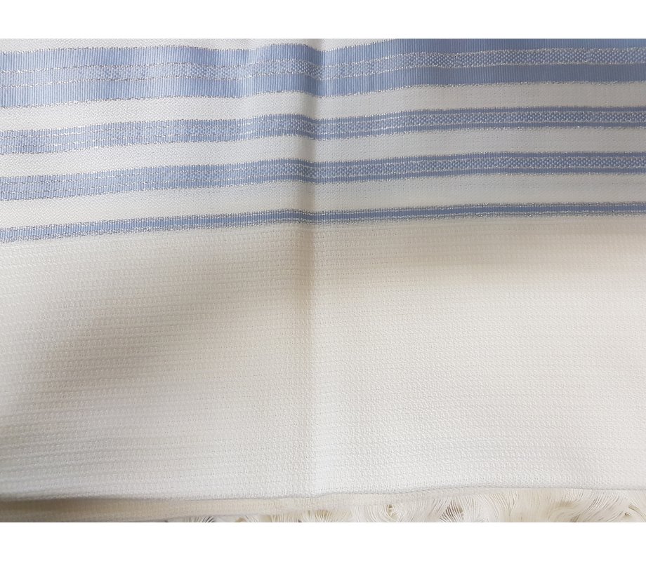 Talitnia Chermonit Wool Tallit Pure Wool Kosher Prayer Shawl
