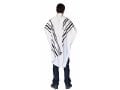 Talitnia Gilboa Light Weight Non Slip Tallit Wool Prayer Shawl - Black Stripes