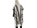 Talitnia Prima AA Tallit Premium Pure Wool Prayer Shawl - Black Stripes