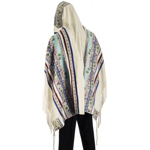 Talitnia Shivat Haminim Tallit Seven Species Prayer Shawl