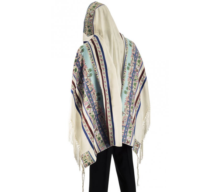 Talitnia Shivat Haminim Tallit Seven Species Prayer Shawl