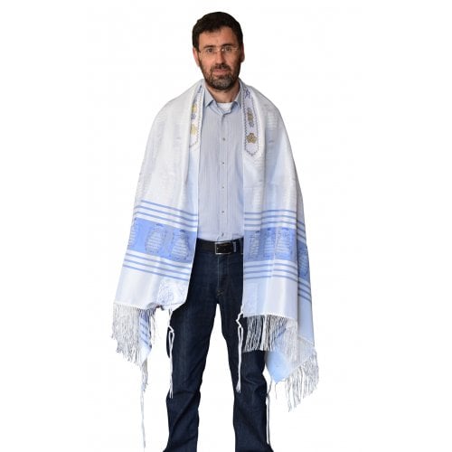 Talitnia Standard Silk & Polyester Tallit Prayer Shawl