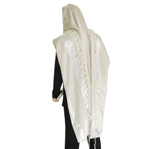 Talitnia Wool & Acrylic Tallit - Ohr (light) Design