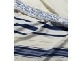 Talitnia Wool Tallit Kosher Prayer Shawl - Blue and Silver Stripes