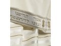 Talitnia Wool Tallit Traditional Kosher Prayer Shawl - White & Gold Stripes