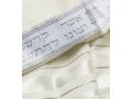 Talitnia Wool Tallit Traditional Kosher Prayer Shawl - White & Silver Stripes