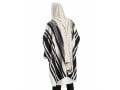 Talitnia Yemenite Tallit Temani Prayer Shawl - Net Fringes - Six Rows Knotting