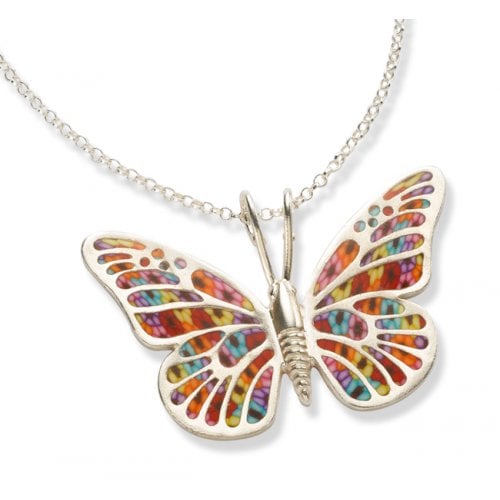 Thousand-Flowers Butterfly Pendant SALE PRICE - 1 LEFT IN STOCK !!!