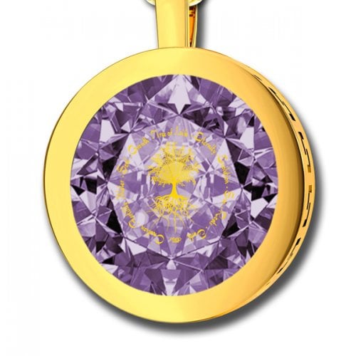 Tree Of Life Pendant By Nano Gold - Gold Plate