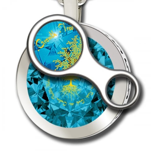 Tree Of Life Pendant By Nano Gold - Silver
