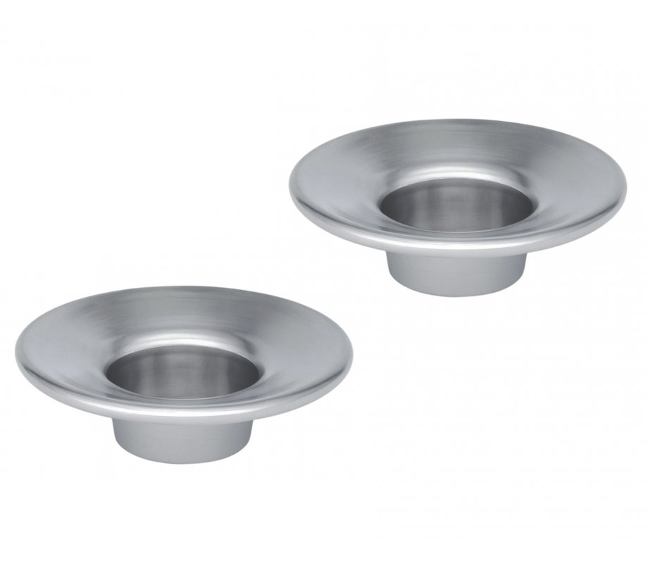 Two Nickel Candle Inserts for Large Candles