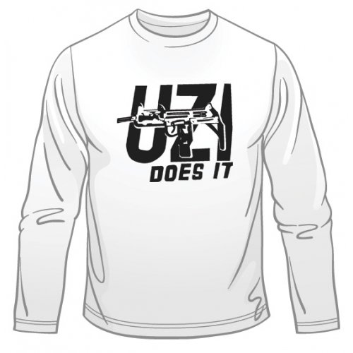 Uzi Does It Long Sleeved T-Shirt