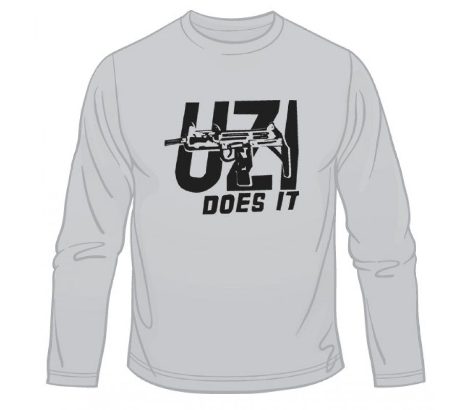 Uzi Does It Long Sleeved T-Shirt