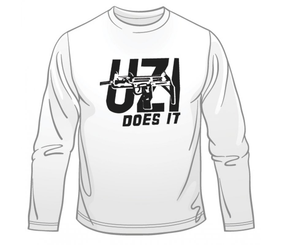 Uzi Does It Long Sleeved T-Shirt