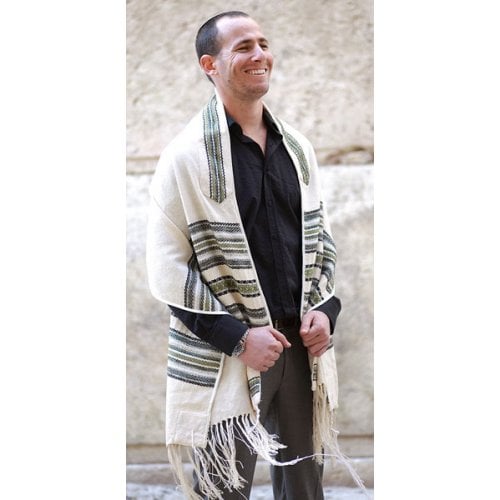 Weaving Creation Hand Woven Tallit Bina - Understanding