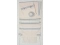 Weaving Creation Hand Woven Tallit Chesed - Kindness