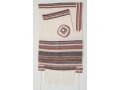 Weaving Creation Hand Woven Tallit Gan Eden - Red