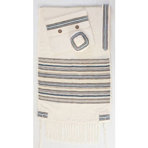 Weaving Creation Hand Woven Tallit Hod - Majesty