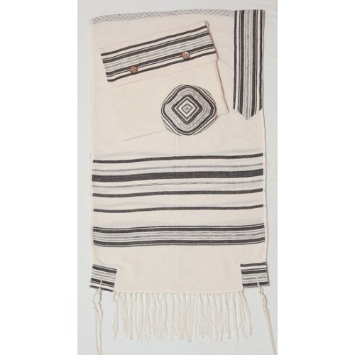 Weaving Creation Hand Woven Tallit Masoret - Tradition