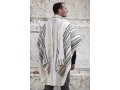 Weaving Creation Hand Woven Tallit Yesod - Foundation