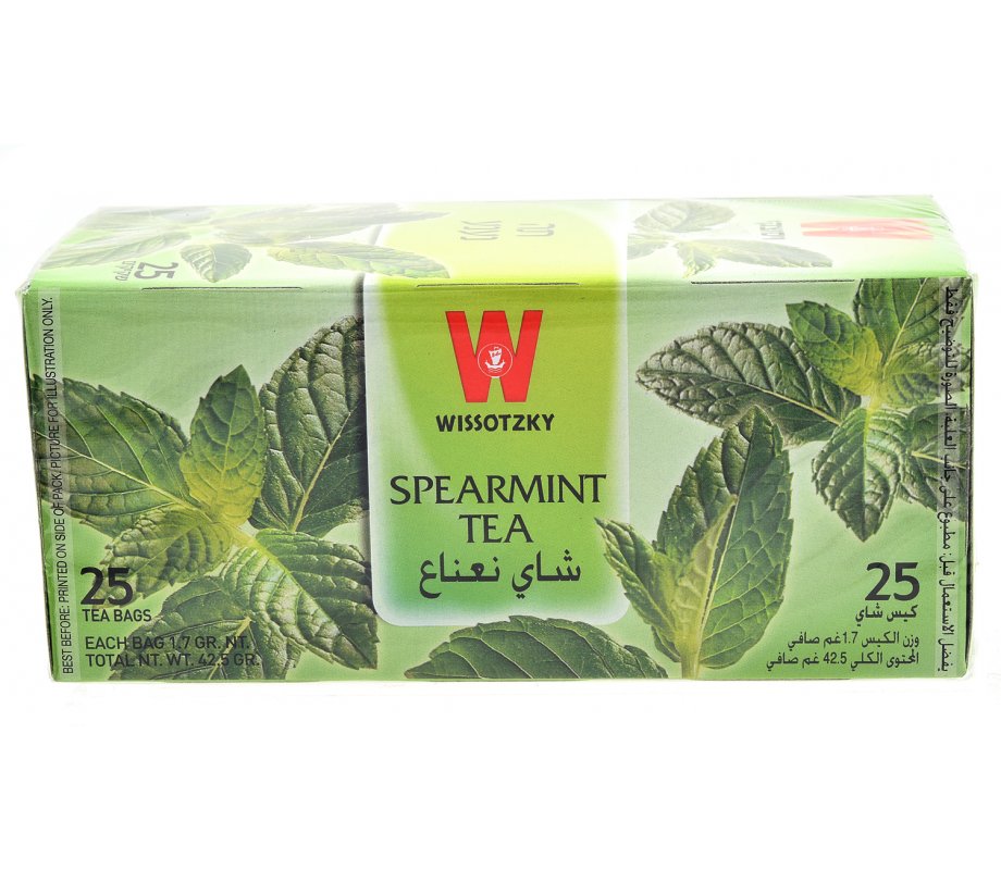 Wissotzky Spearmint (Nana) Tea Tea Bags