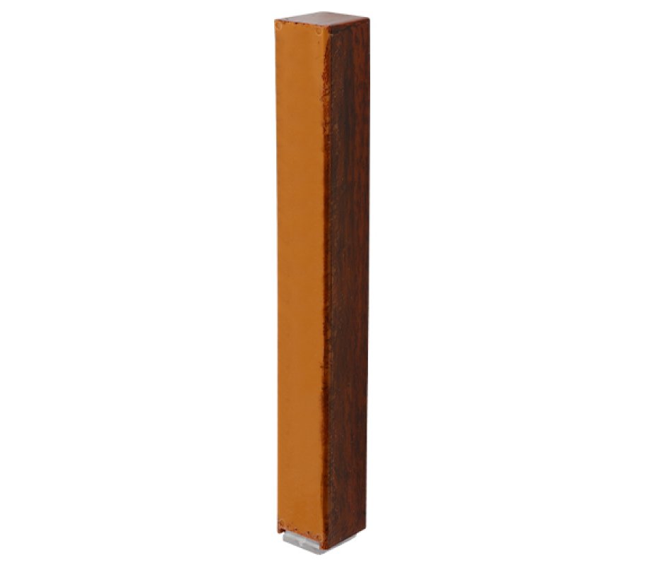 Wood-like Plastic Mezuzah Case, Dark Brown – Option: for 10cm or 12 cm Scroll