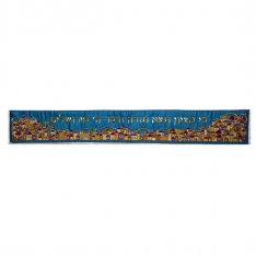 Yair Emanuel Atarah for Tallit, Jerusalem Design - Multicolor on Blue