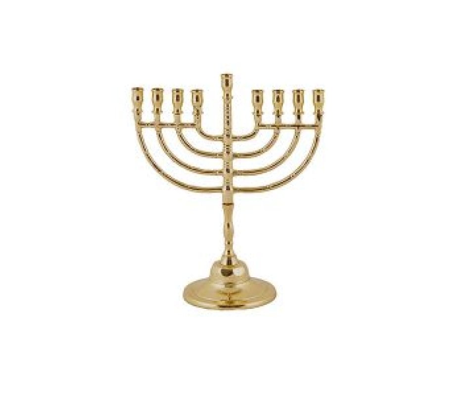 Yair Emanuel Classic Chanukah Menorah with Circle