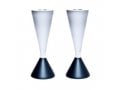 Yair Emanuel Cone Candlesticks, Two Sided and Two Colored - Choice of Colors
