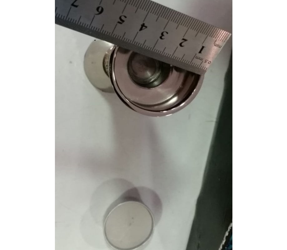 Yair Emanuel Cone Shape Candlestick with Silver Jerusalem Band - Hammered Silver