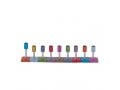 Yair Emanuel DIY Cylinders Chanukah Menorah - Multicolor