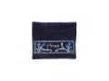 Yair Emanuel, Embroidered Tallit Tefillin Bags - Blue Pomegranates on Dark Blue