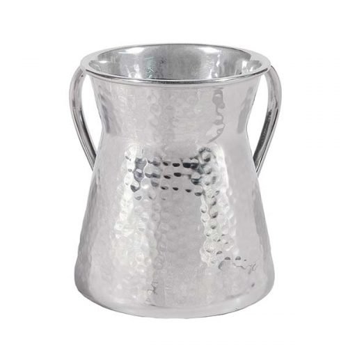 Yair Emanuel Hammered Stainless Steel Netilat Yadayim Wash Cup