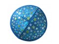 Yair Emanuel Kippah for Children – Embroidered Colored Stars on Blue