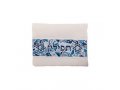 Yair Emanuel Tallit and Tefillin Bag Set, Star of David on Mosaic - Blue