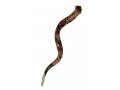 Yemenite Decorated Shofar - Red Flower Design